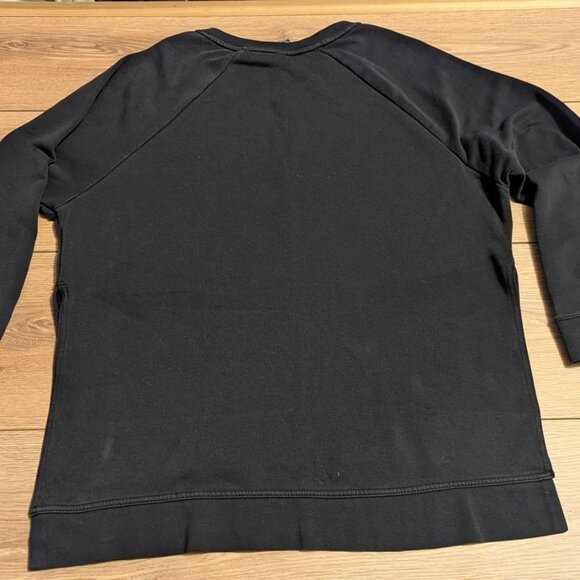 Nike Black Longline Crewneck Sweatshirt – Women’s M - Picture 2 of 8